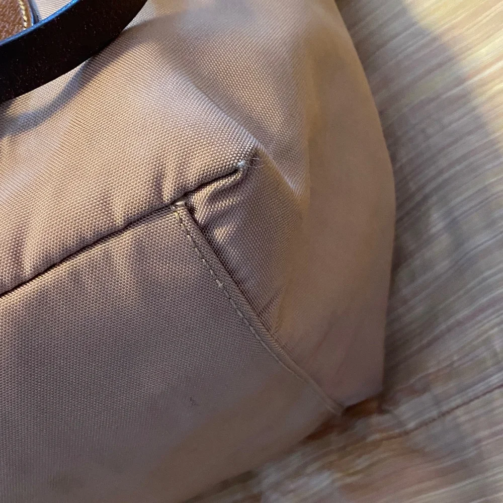 Dooney and Bourke nylon and leather large tote